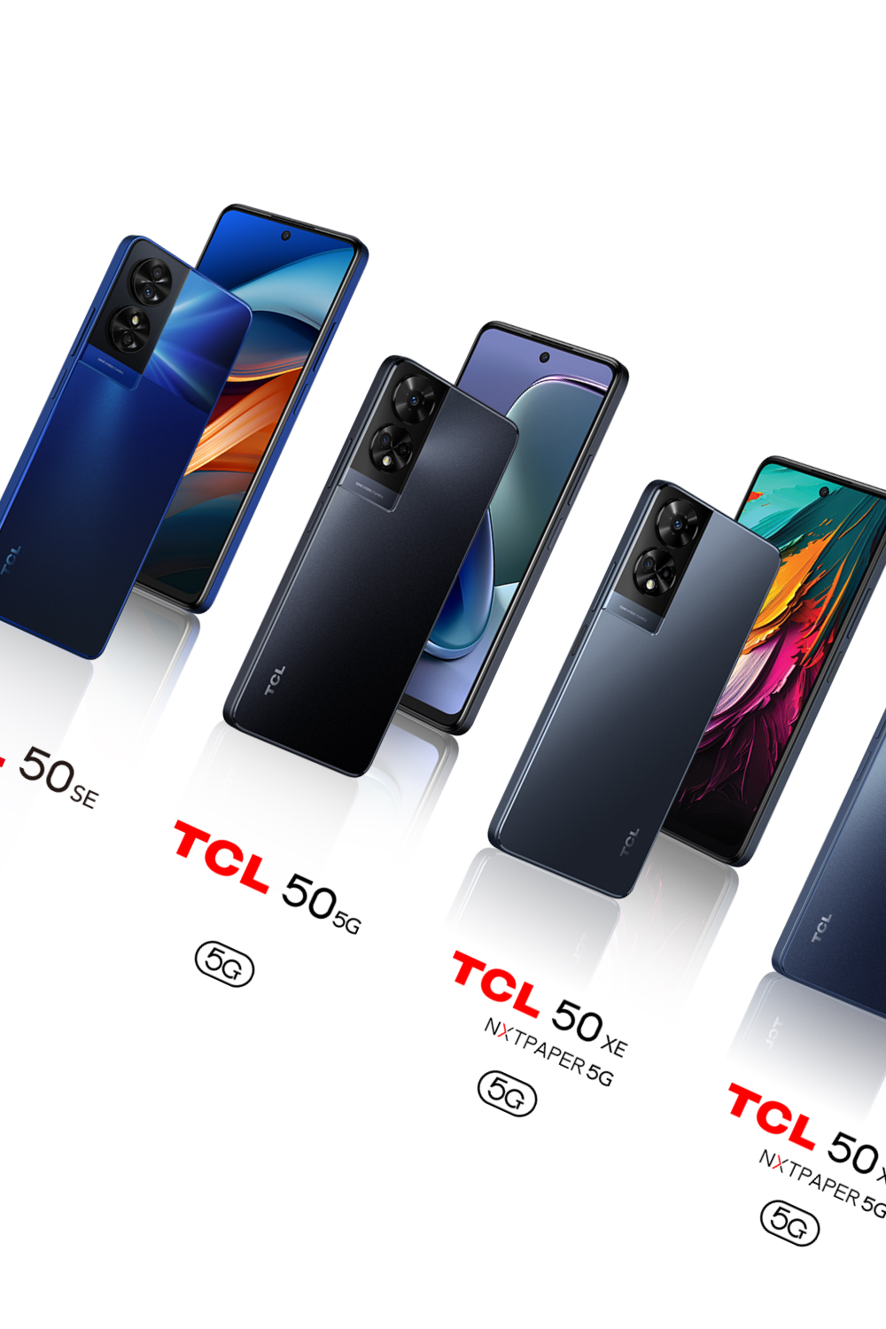 TCL 50 XL NXTPAPER 5G, 50 XE 5G, TCL NXTPAPER 14 and other mobile devices  debut